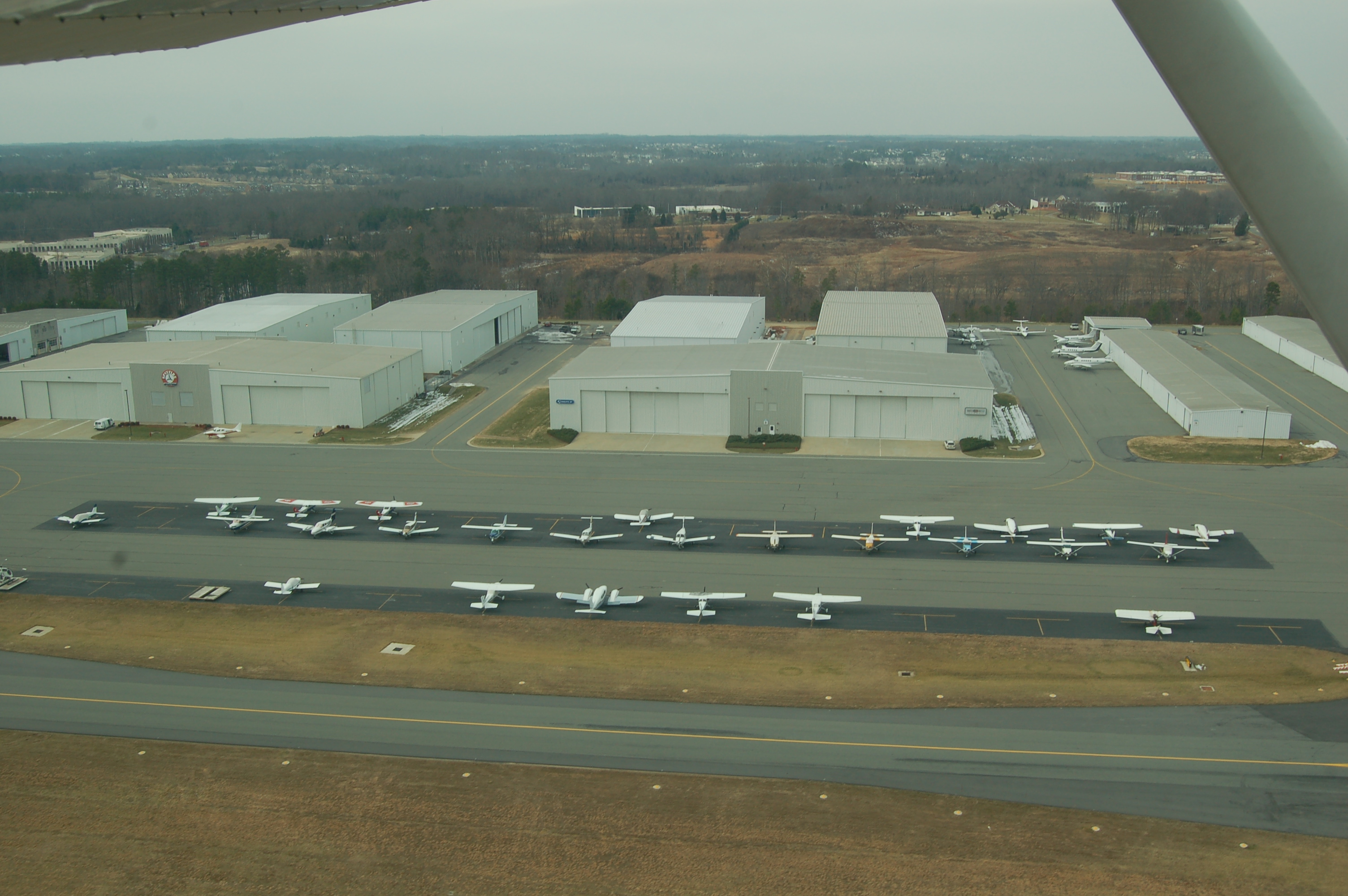 Aerial View of Ramp